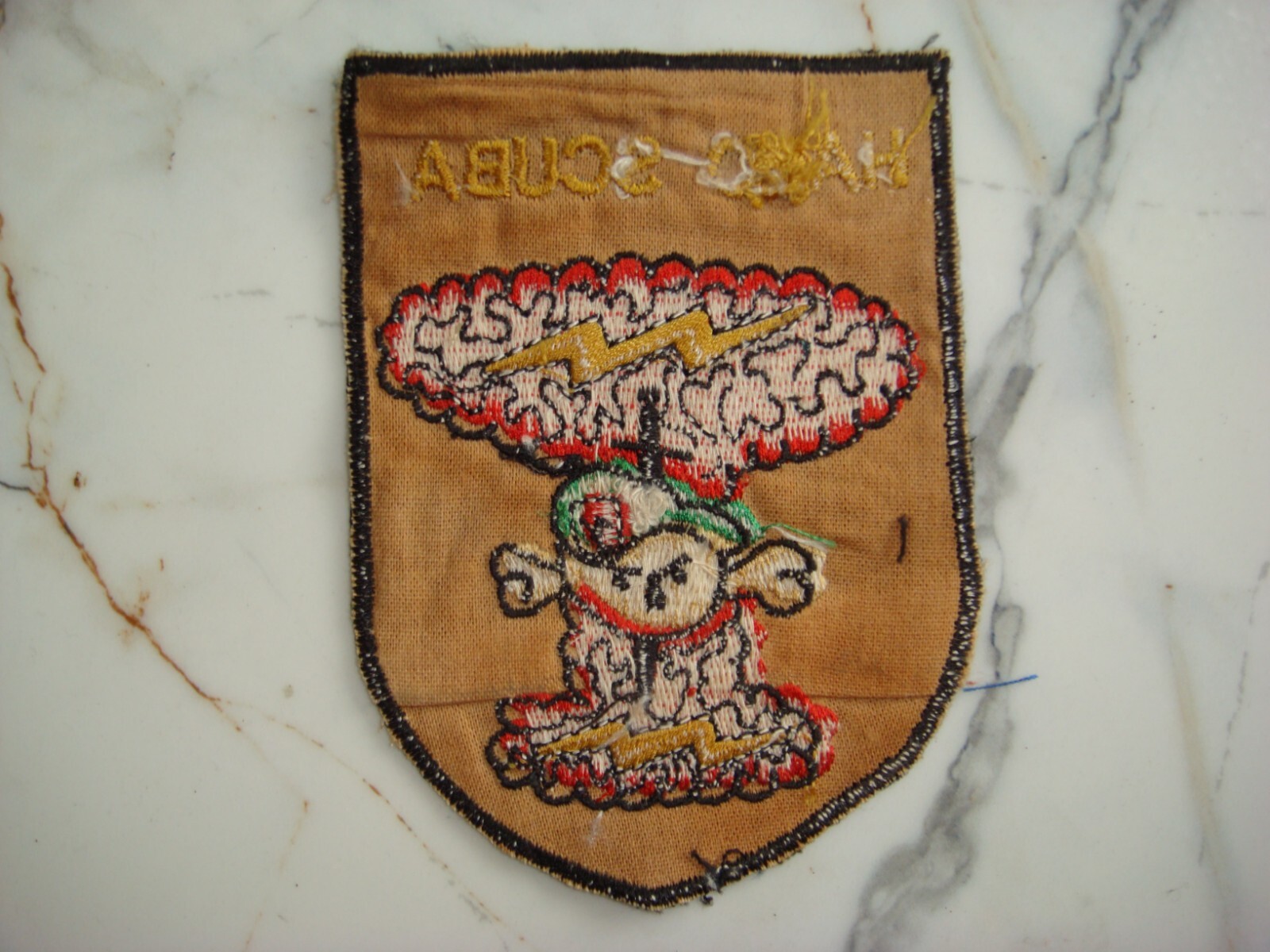 US 5th SPECIAL FORCES GROUP " HALO SCUBA ", VIETNAM WAR PATCH