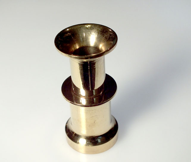 Brass Hair Stacker for Fly Tying - Medium - FF183