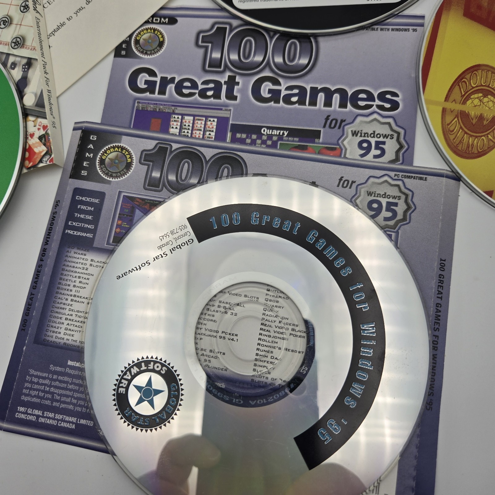 Cdrom Arcade Bundle WIN95/98 Real Arcade...