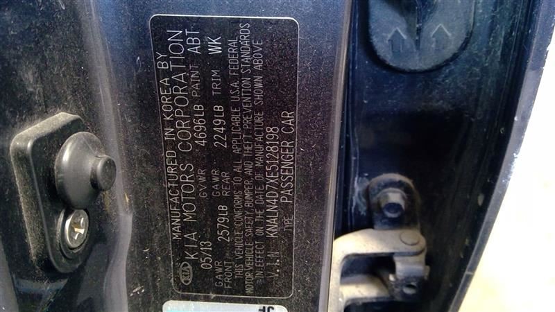 2014 Cadenza Chassis Control Module Sku#3569646