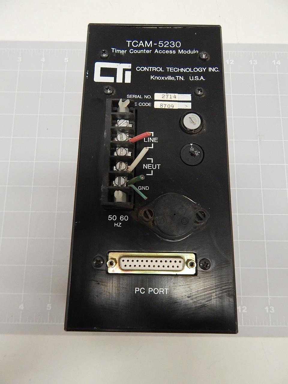 CONTROL TECHNOLOGY TCAM-5230 TIMER COUNTER T68043