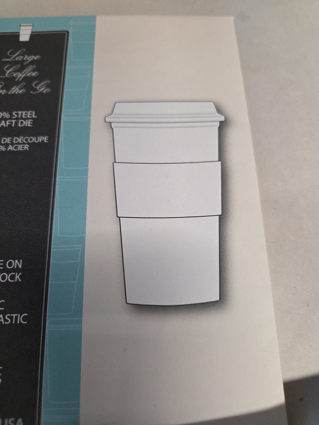 memory box die Large Coffee On The Go