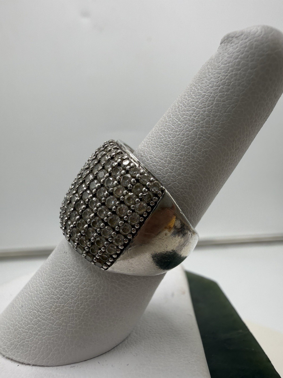 925 CZ Micro Pave Setting Ring