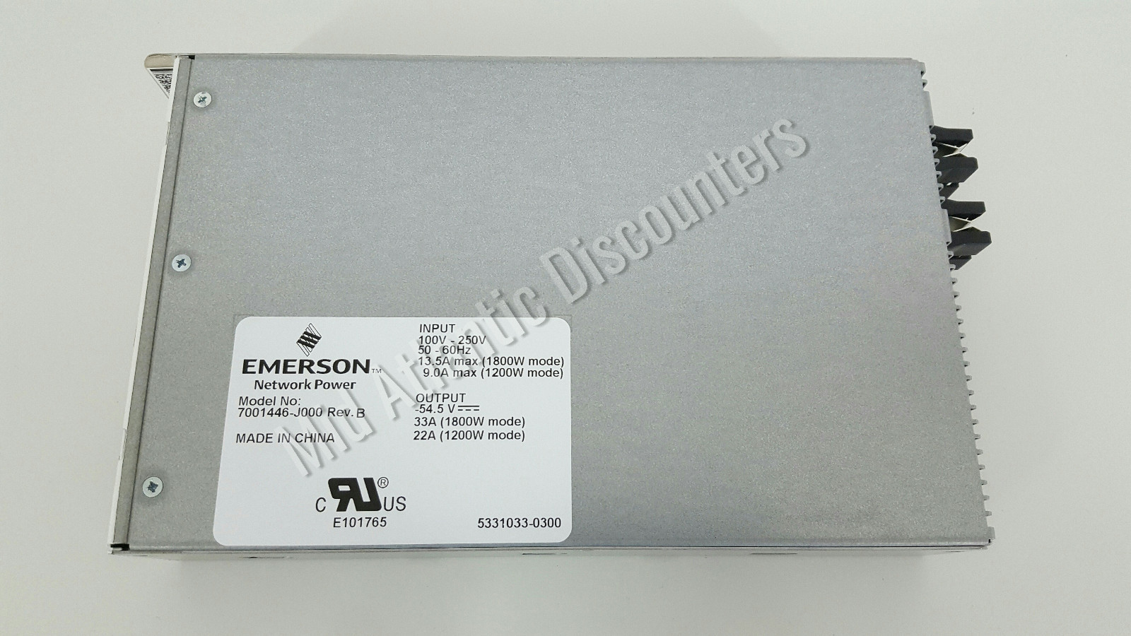 New Emerson 7001446-J000 Rev B Power Supply Unit