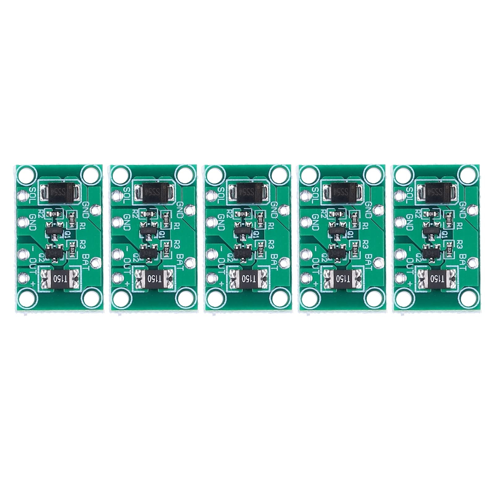 5pcs Solar Controller Board Battery Charging Controller Module Circuit Board ...