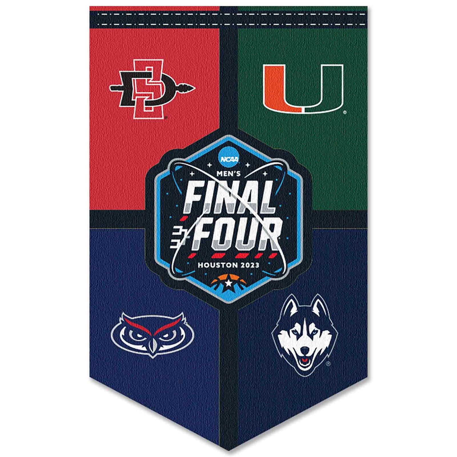 Final Four 2023 Tournament Banner Flag