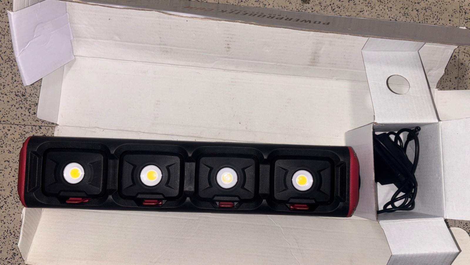 Power Probe PPMWL1000 Pro Series 1000 Lumen Modular Rechargeable Work Light