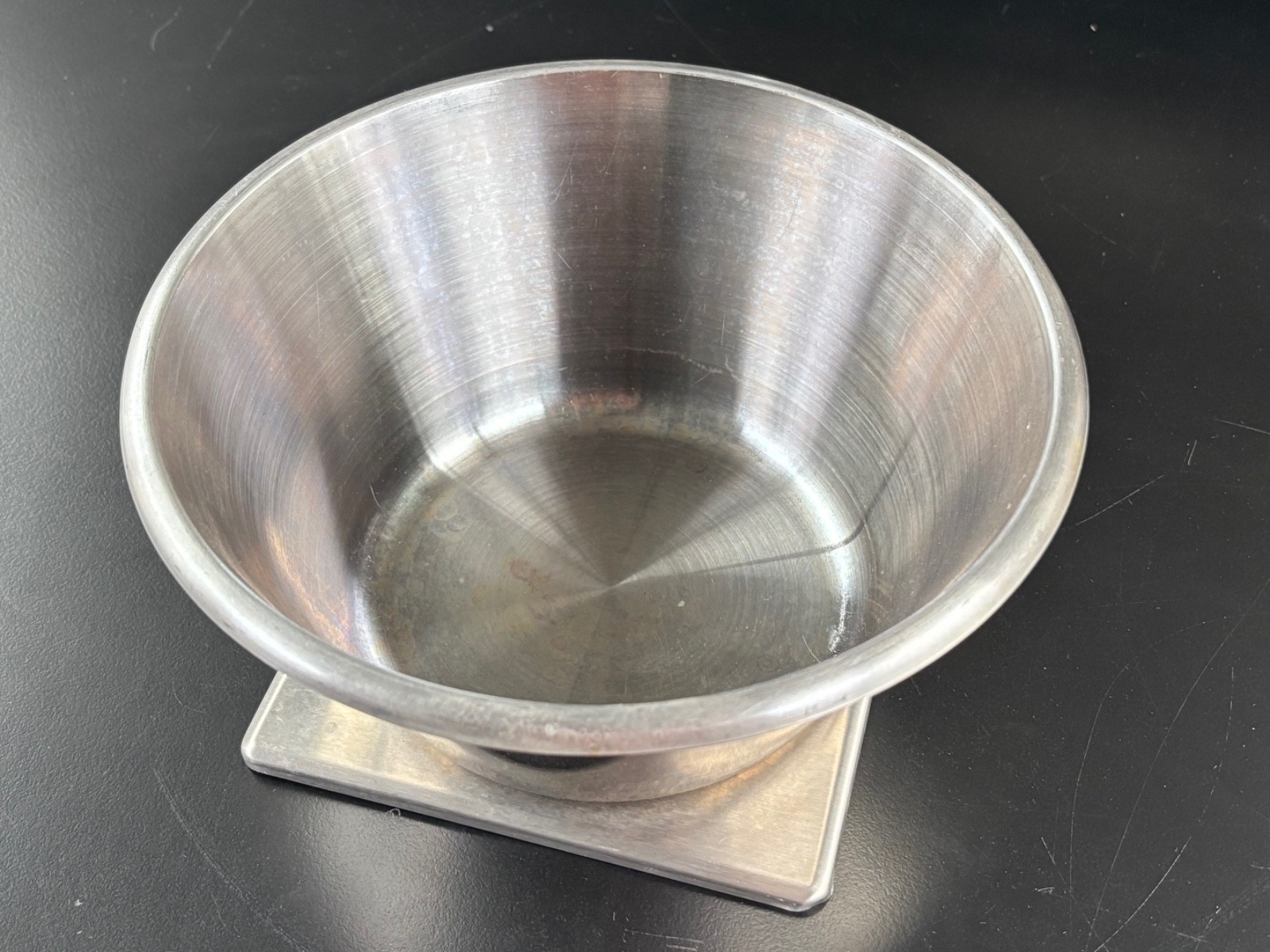 Mettler Toledo Stainless Steel Bowl 6.5" x 6.5" Balance Scale Top Plate, PG4002S