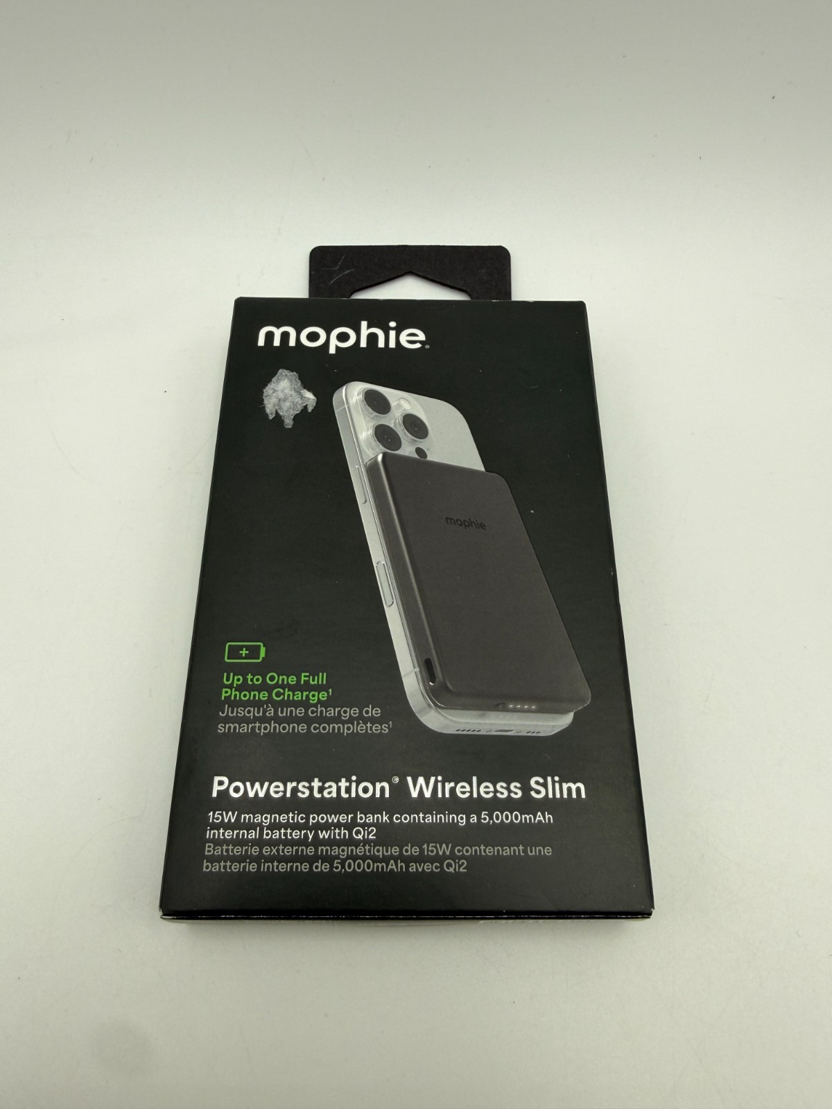 Mophie Powerstation Wireless Slim 15W Qi2 Certified 5000mAh Power Bank – NEW