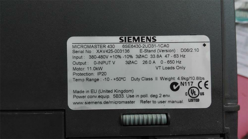 6SE6430-2UD31-1CA0 fast ship by DHL OR EMS