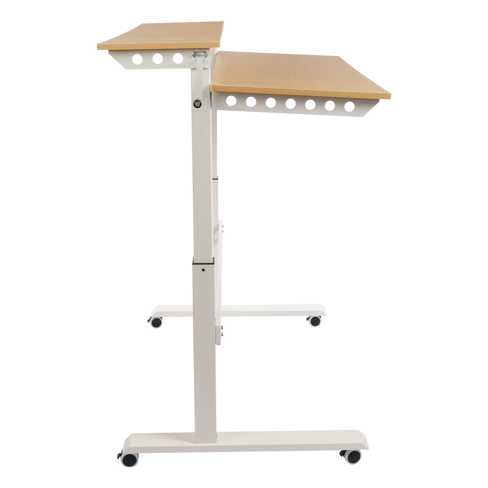 2-Tier For Working Adjustable Standing Desk Standing Desk Rolling Standing Desk