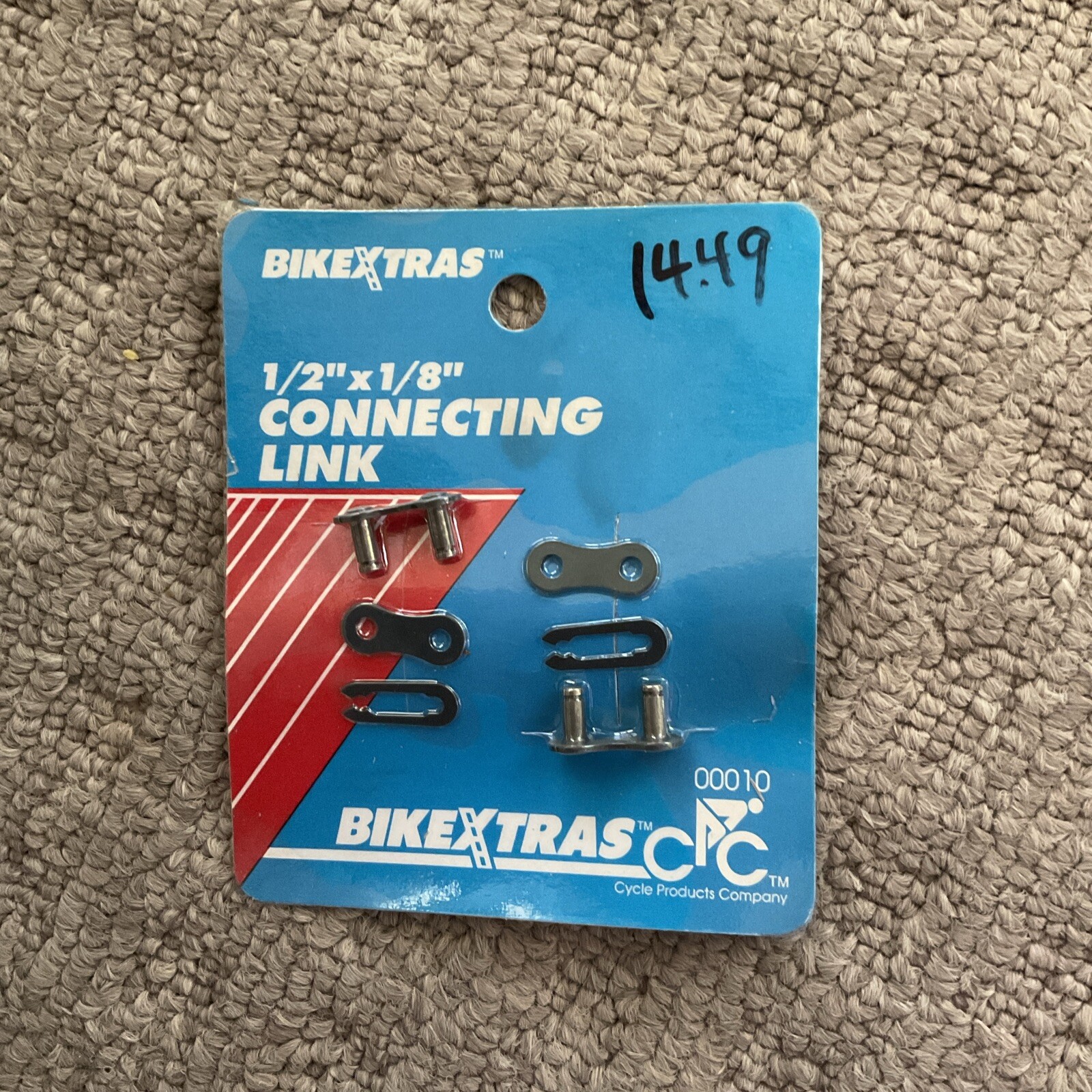 Bike Chain Link Set 1/2” X 1/8”