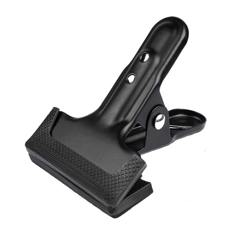 Heavy Duty Metal Clips Wide-Mouth Black Spring Clamps for Woodworking Photo