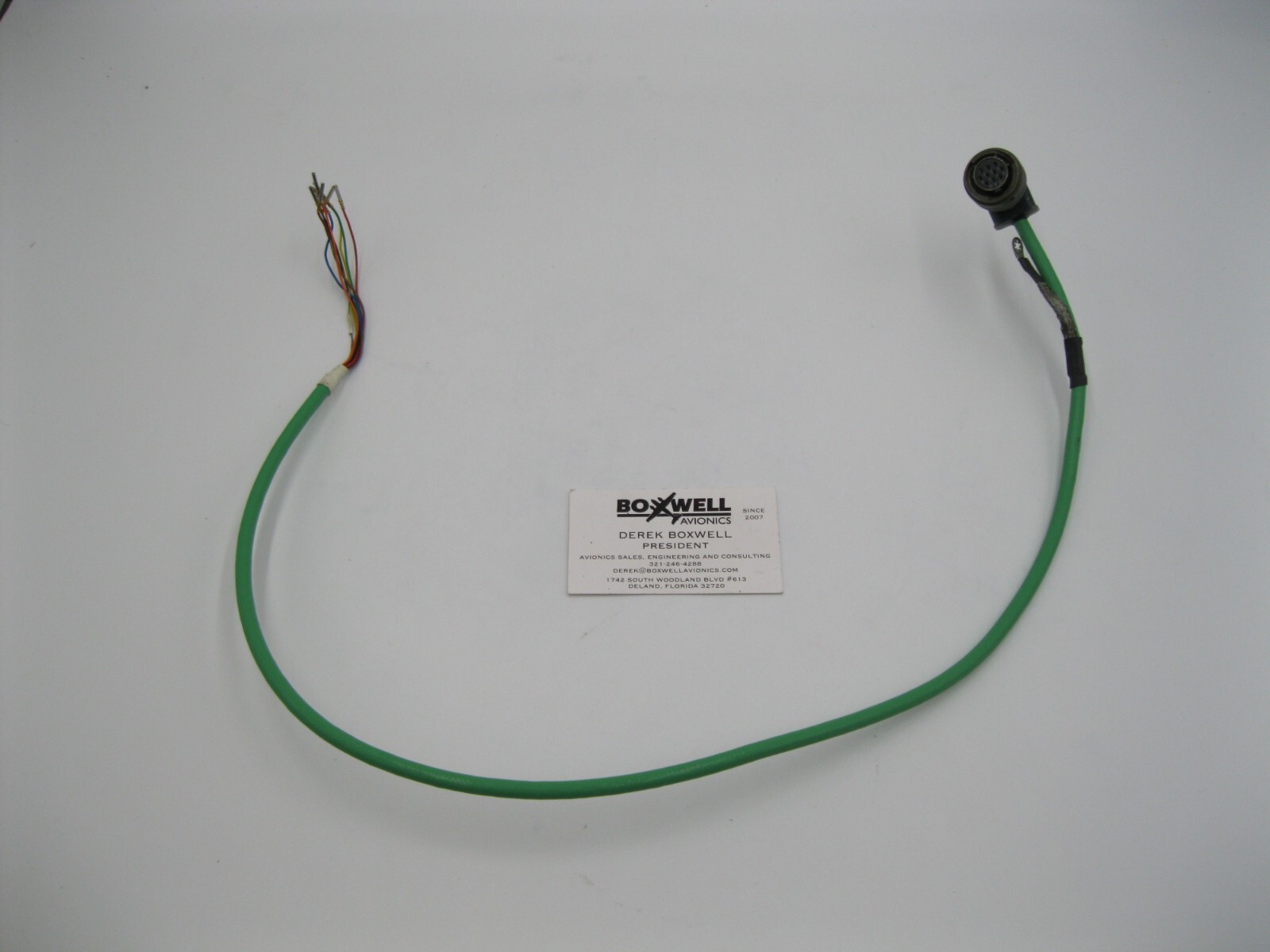 WX500 Antenna cable PN 803-10950-004 (Short - Cut to 32")