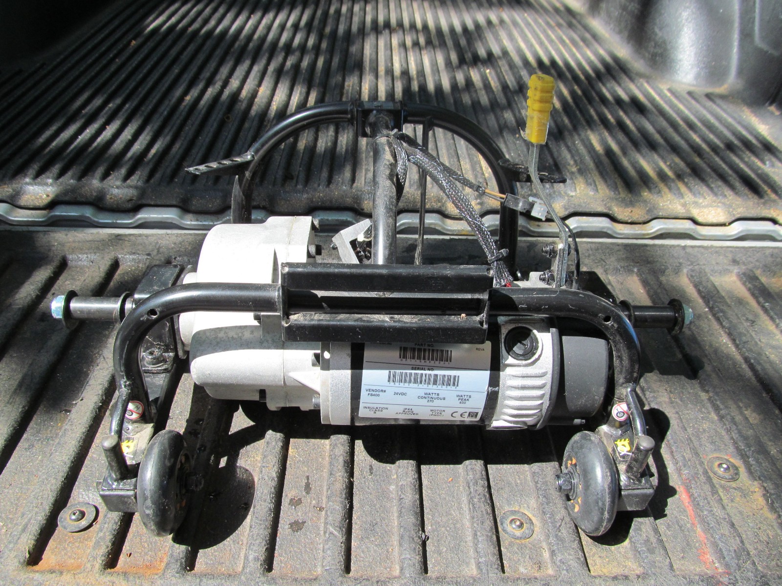 Motor Assembly from Pride Victory 10 Scooter