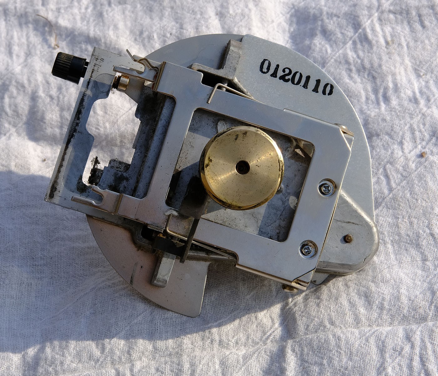 Elmo CL-16 three-blade shutter assembly for 16mm film projector