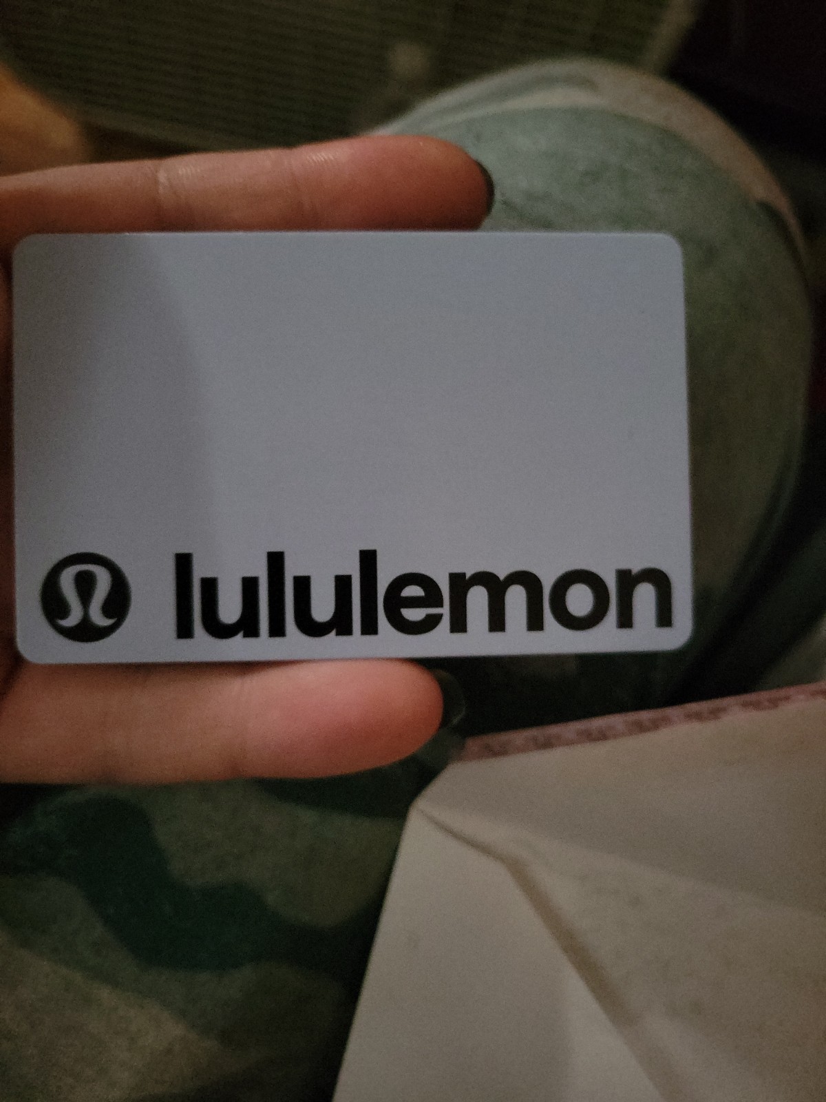 lululemon gift card $25