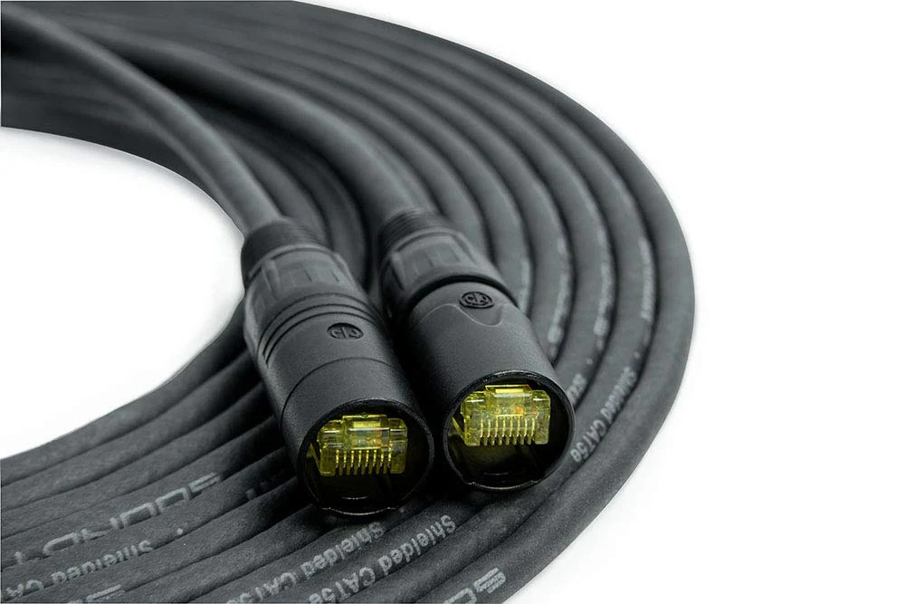 SoundTools SuperCAT Pro Grade Shielded CAT5e etherCON Cable, Flexible Polyure...