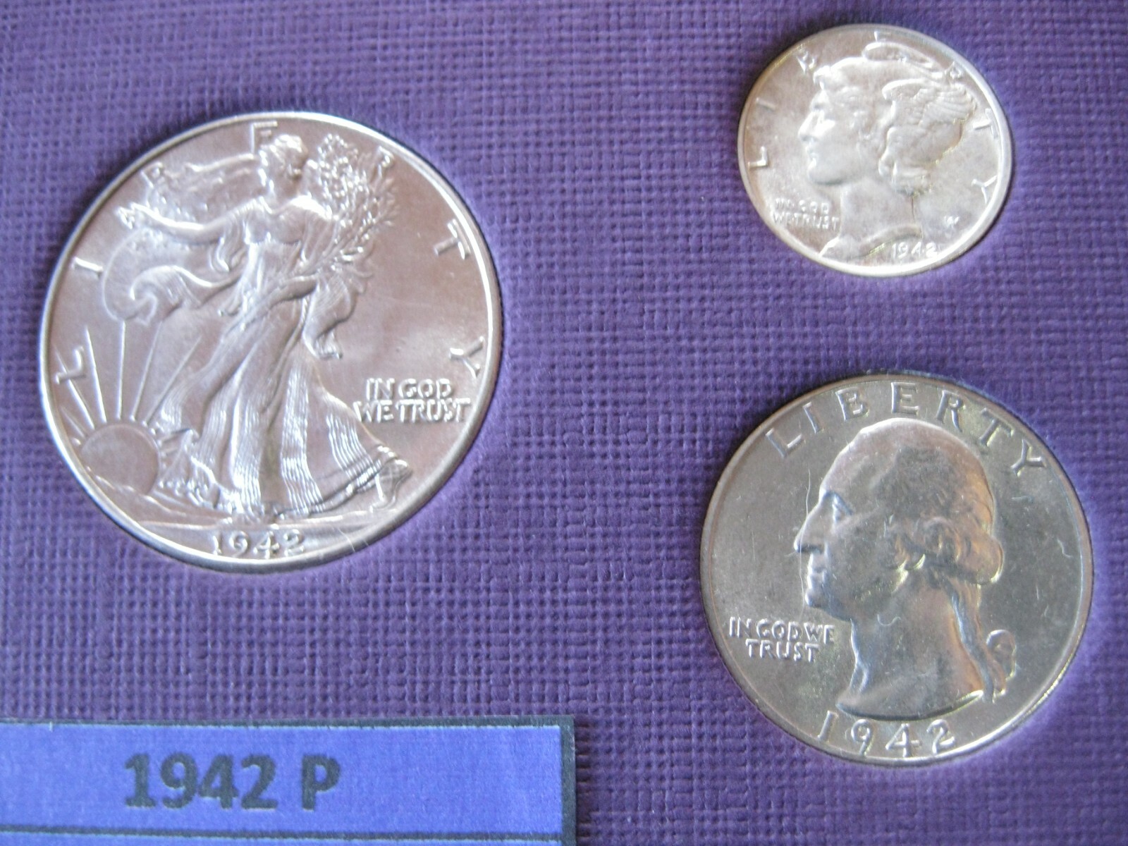 1942 P US Mint Set Brilliant Uncirculated!