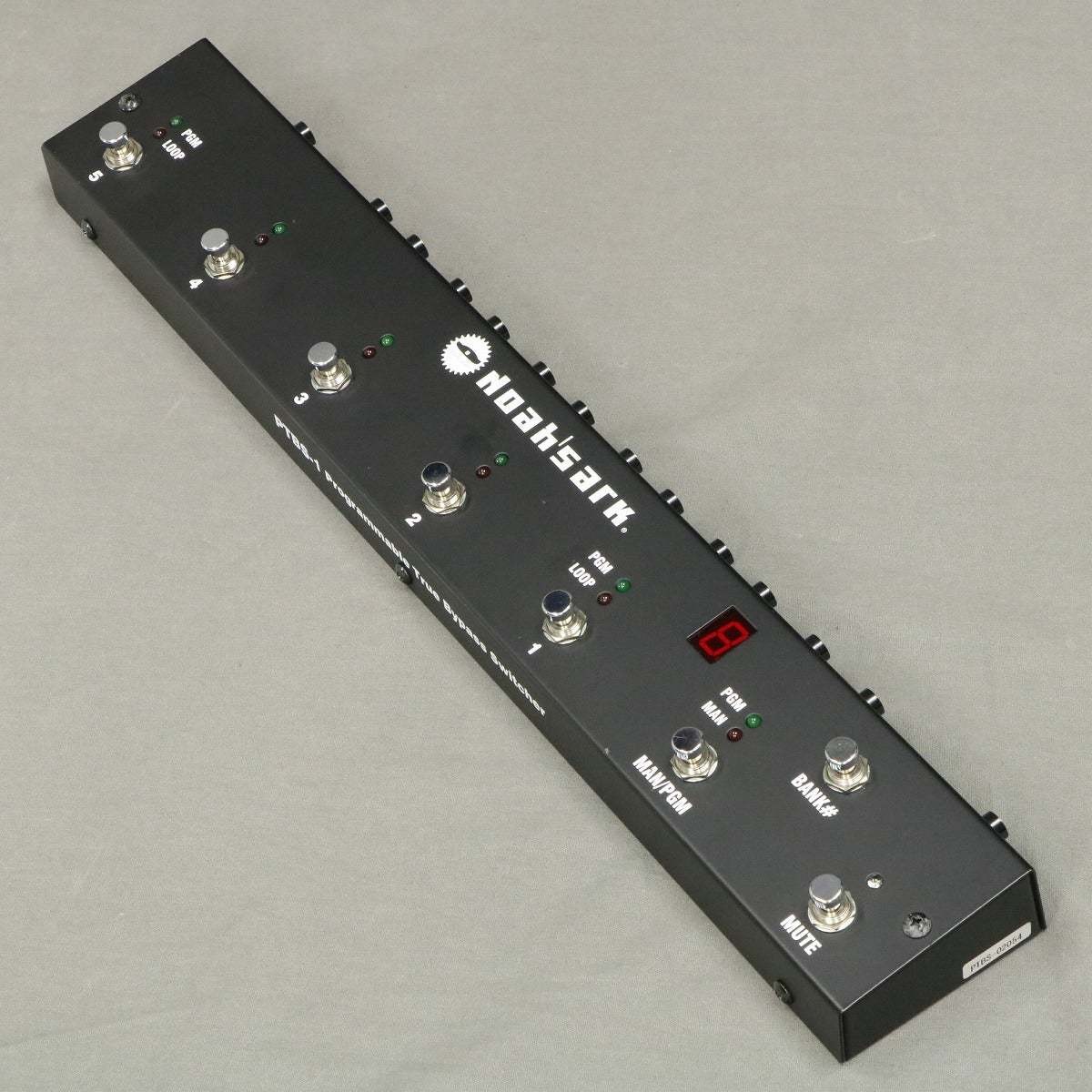 Noah SARK PTBS-1 Programmable True Bypass Switcher 5 Loops Used