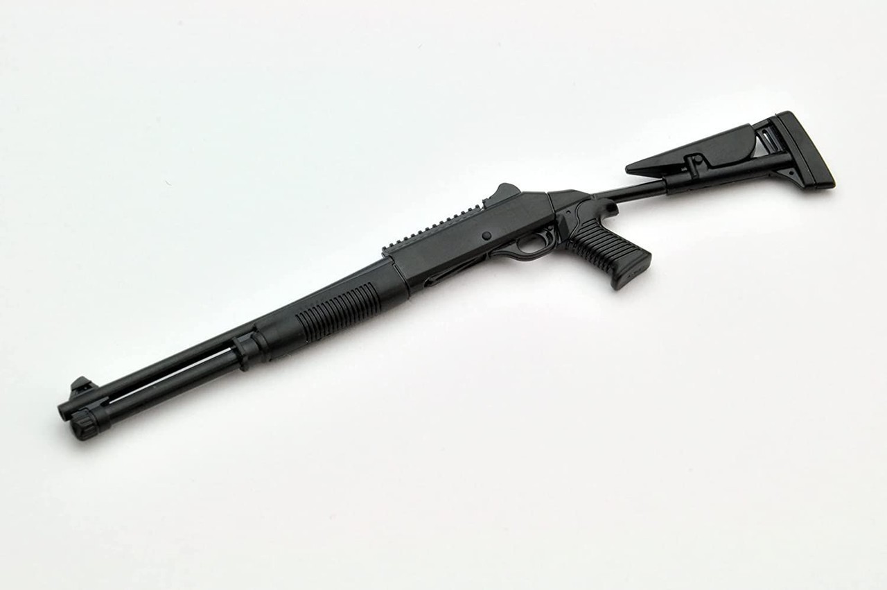 TomyTec Little Armory 1/12 LABC04 SHOTGUN Rifle Plastic Model Kit