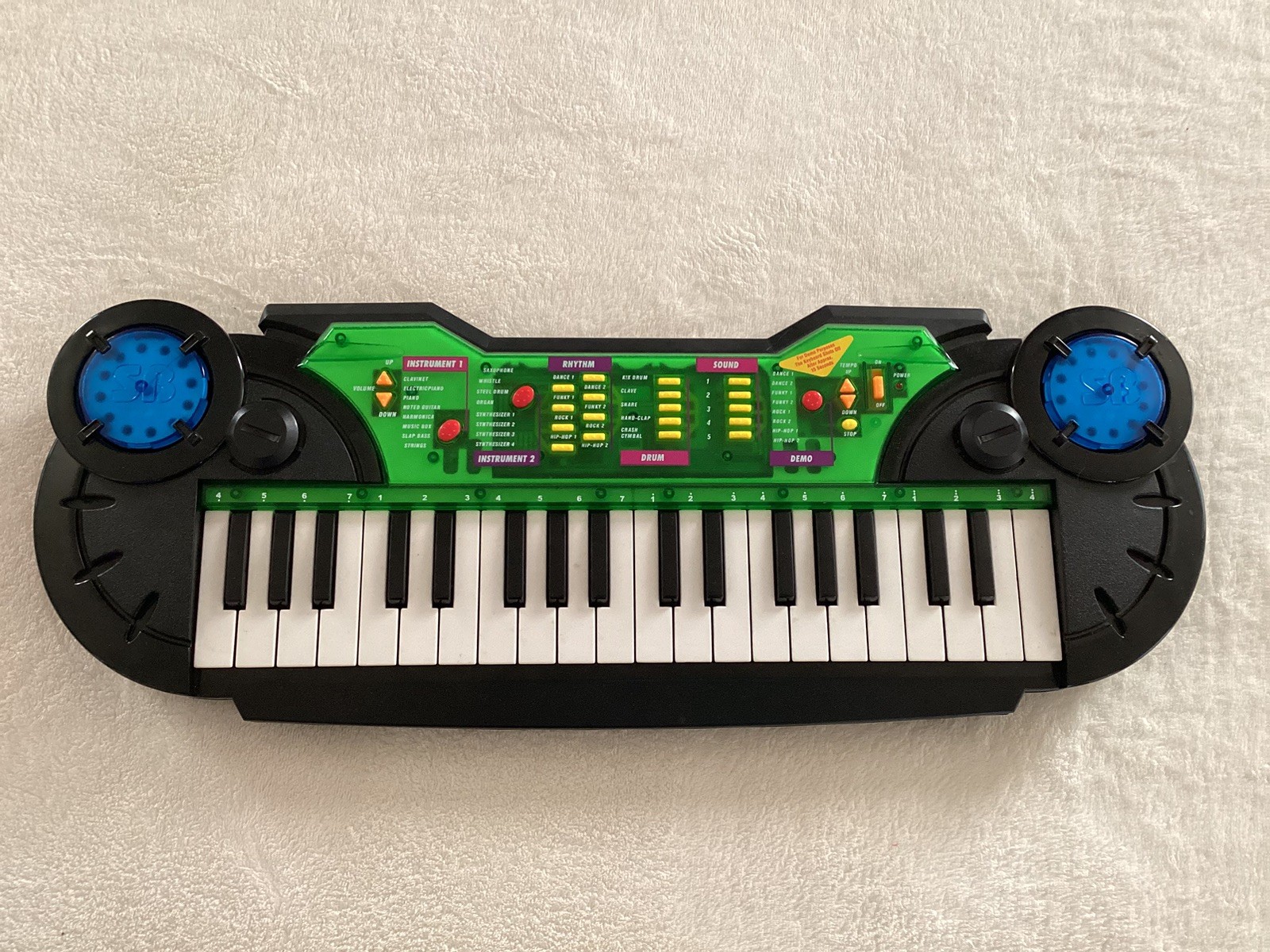 DSI Electronic Keyboard Piano Drums Instruments Music Maker- Works Great-Vintage
