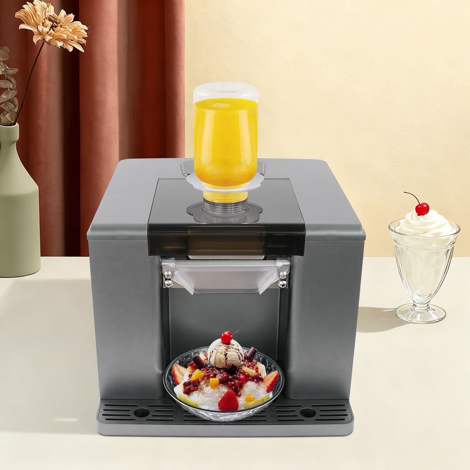 Home Ice Making Machine, Shaved Ice Machine, Automatic Shaved Ice Making Machine