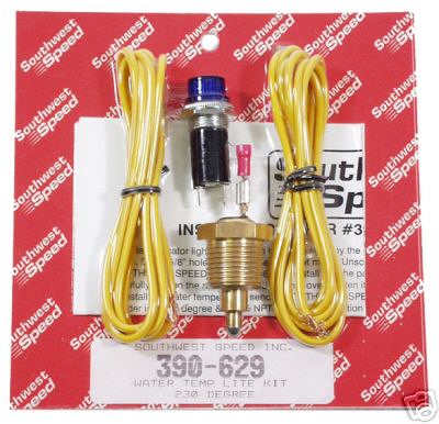 NEW SOUTHWEST SPEED WATER TEMPERATURE WARNING LIGHT KIT