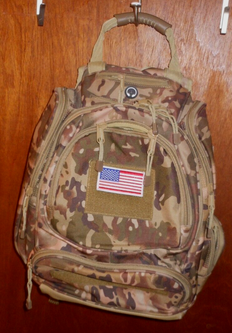 US Military MEDIUM Olive Drab Tan Field Pack Combat Backpack Rucksack