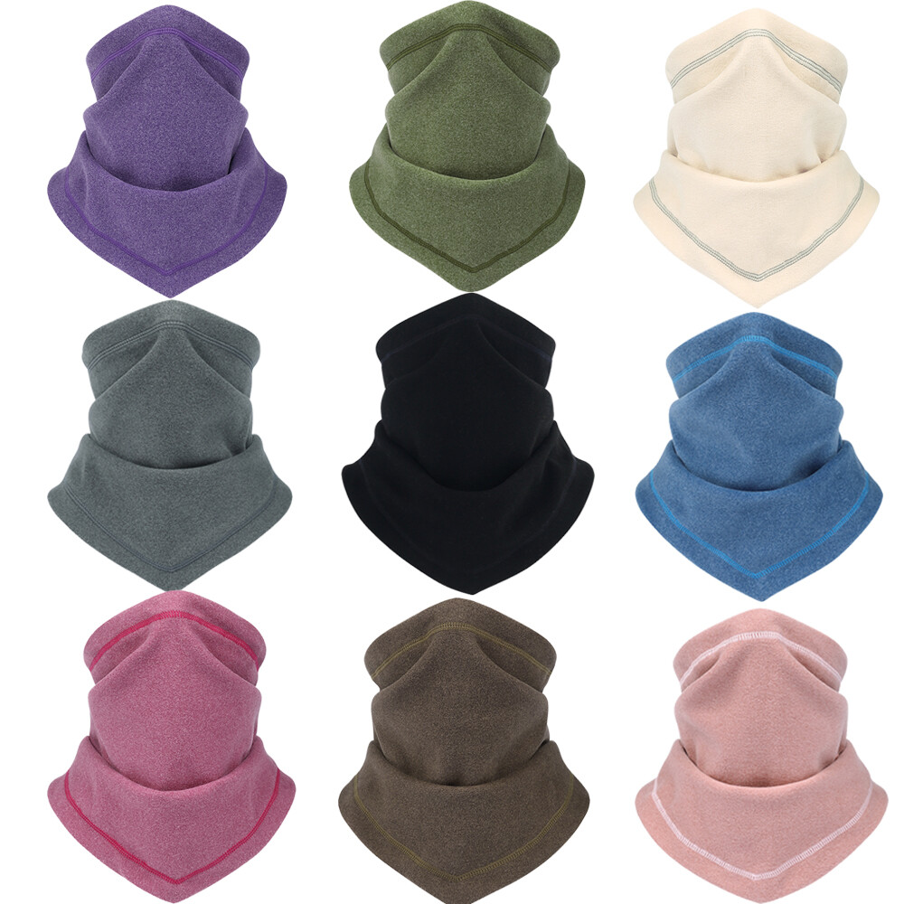 Winter Fleece Neck Warmer for Men Women Ski Neck Gaiter Cover Face Mask USA FAST