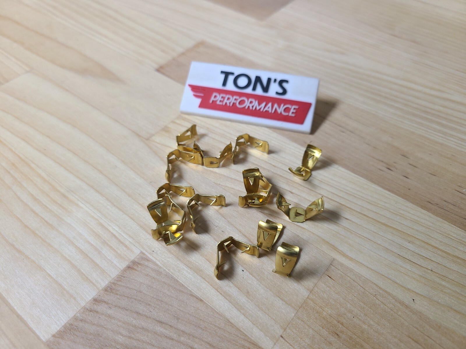 15 Pieces Brass Spark Plug Distributor Wire Terminal Ends - Dorman 642-132