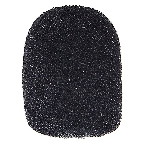 Wode Shop 15 Pack Foam Microphone Windscreen, Lapel Headset Microphone Sponge
