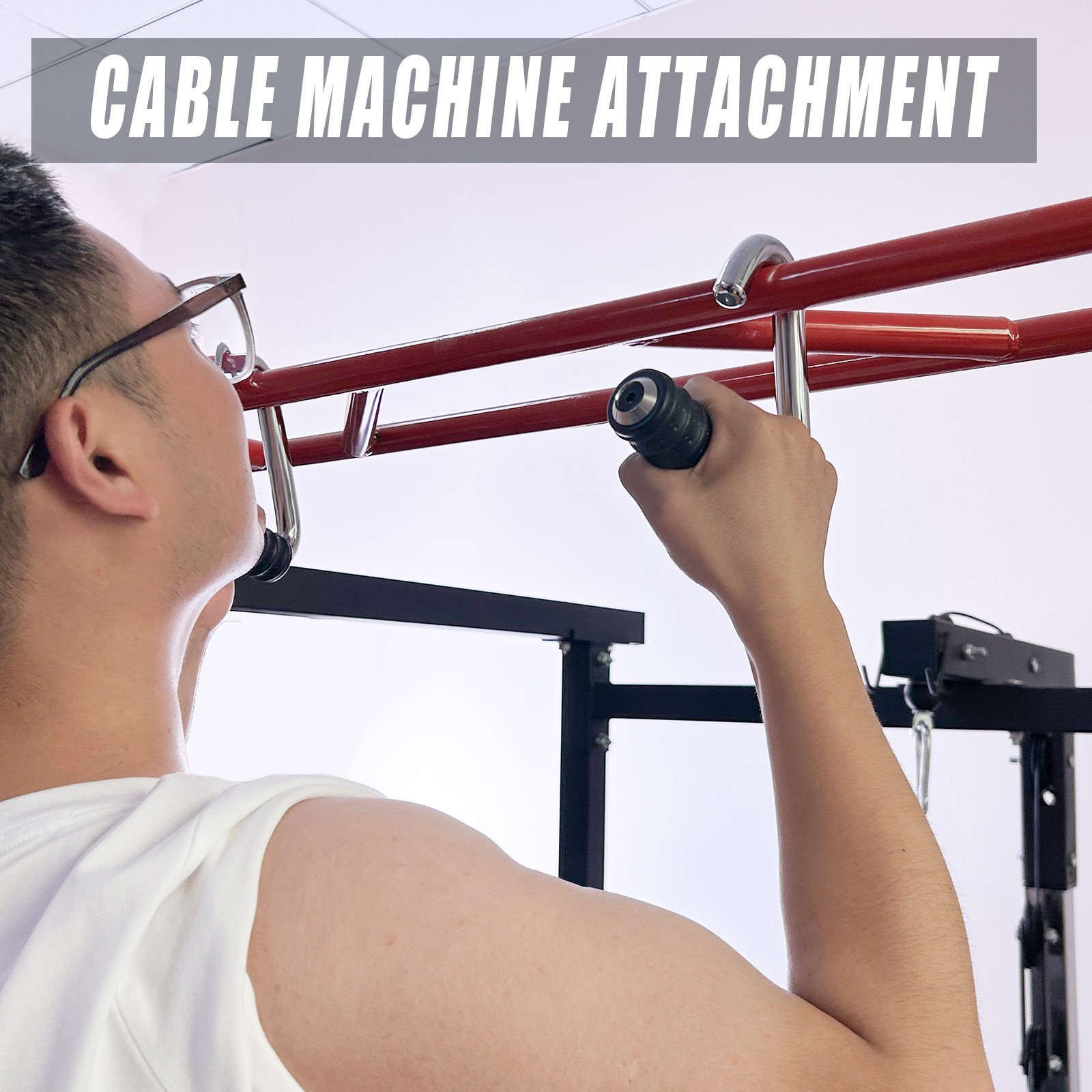 Exercise Handles for Pull Up Bar Home Workouts Cable Handles For Gym Equipment