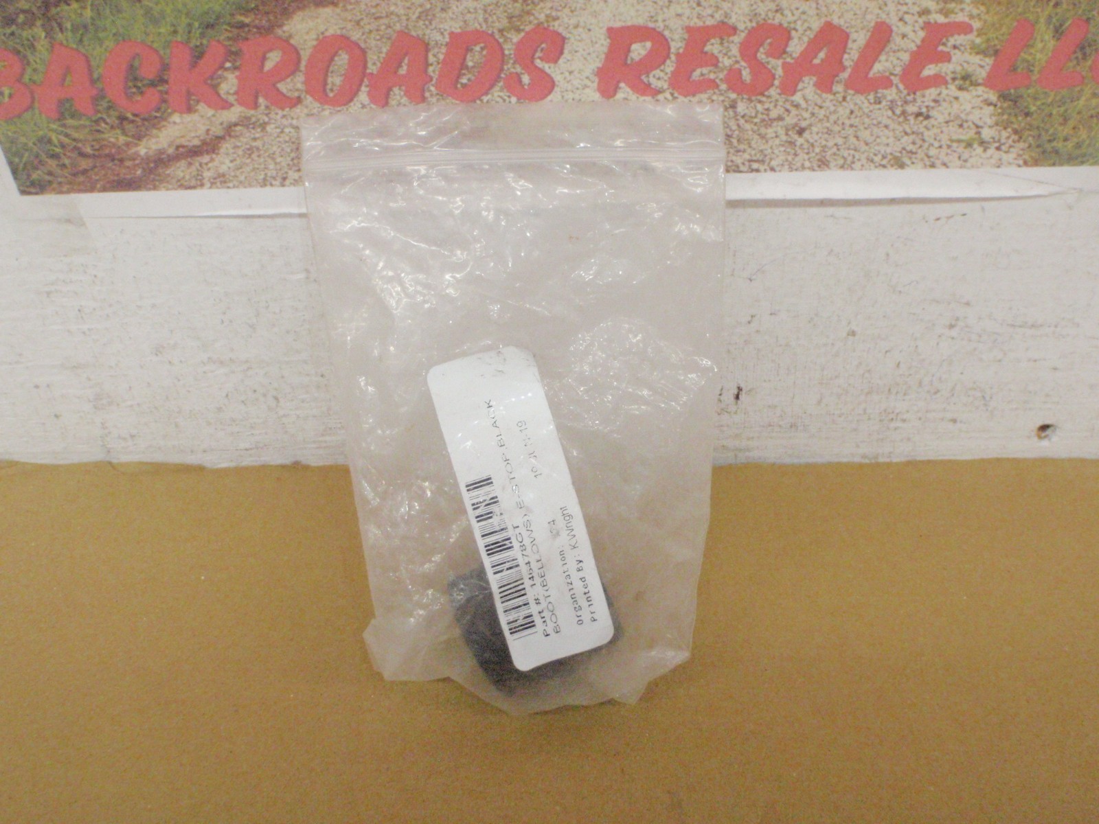 Genie 146478GT Boot Bellows E-Stop Black  Genuine Emergency Stop Switch OEM  B4
