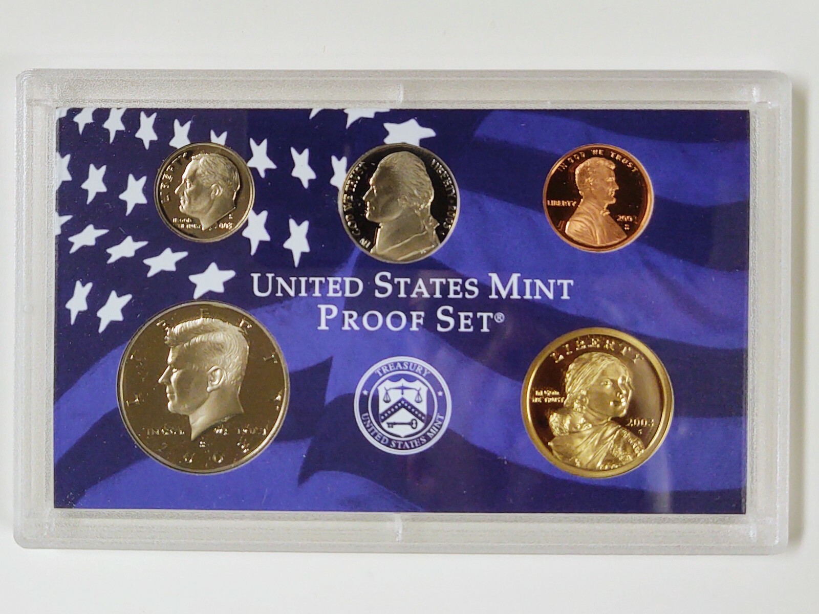 2003 S U.S. Mint Clad Proof Set (10 Coins)