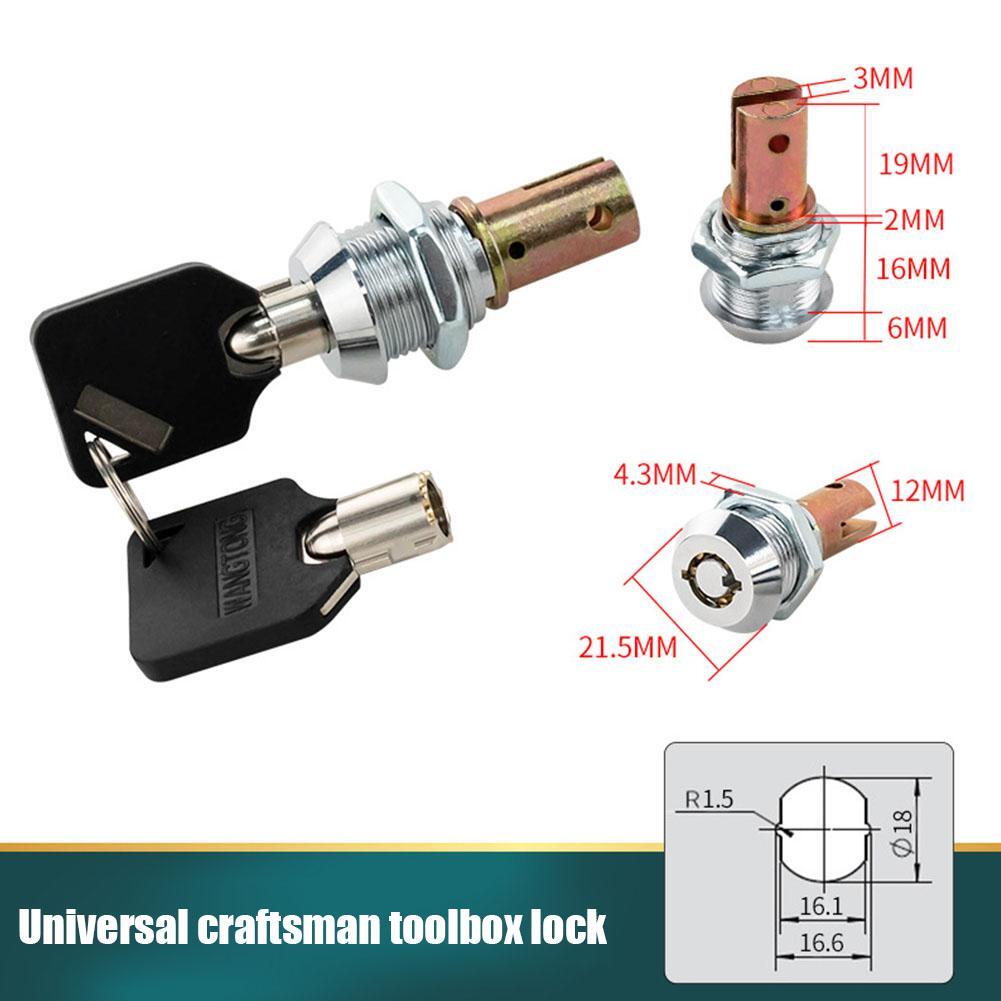 Universal craftsman toolbox lock tool cabinet linkage drawer locks new