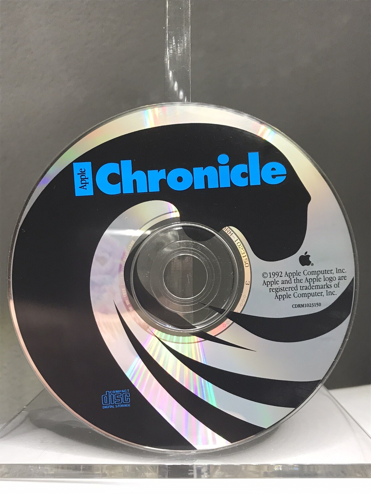 Rare Vintage 1992 Apple Chronicle CD-ROM ~ CDRM 1023150 ~ CD Newsletter