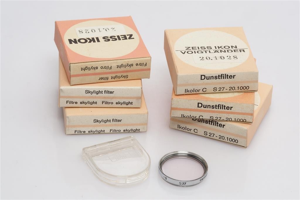 Zeiss Ikon S27 Ikolor C Skylight Filter 20.1000 New In Box