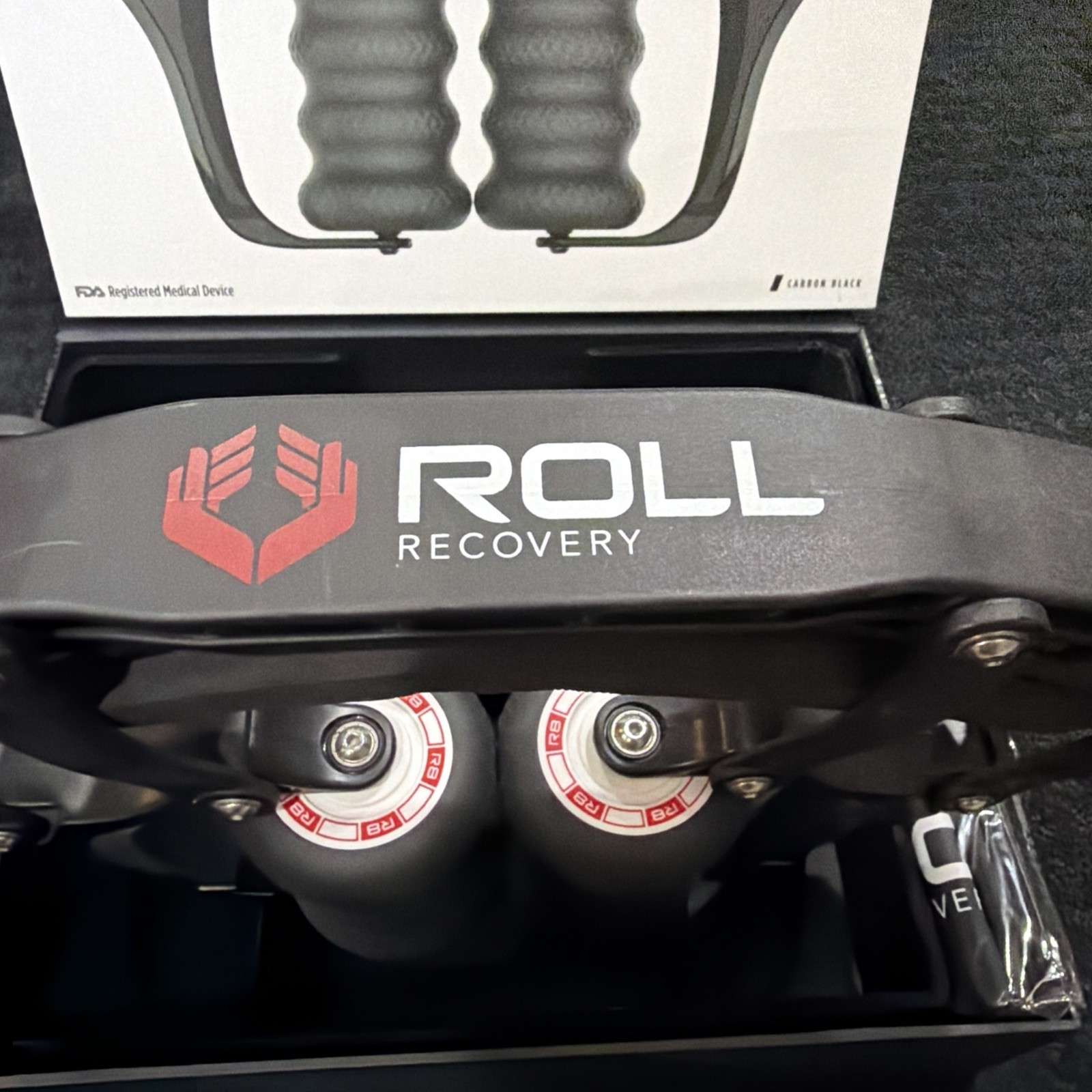Roll Recovery R8 Deep Tissue Massage Roller w/Additional Super Plush Insert