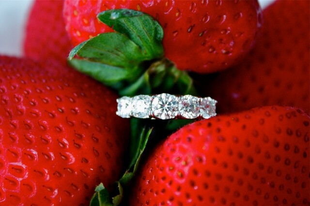 2.38Ct White Round Cut CZ Five Stone Anniversary Band 925 Sterling Silver
