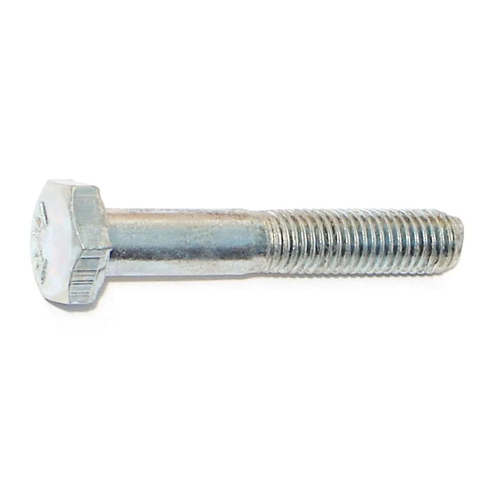 1/4"-28 x 1-1/2" Zinc Grade 5 Hex Cap Screws (10 pcs.)