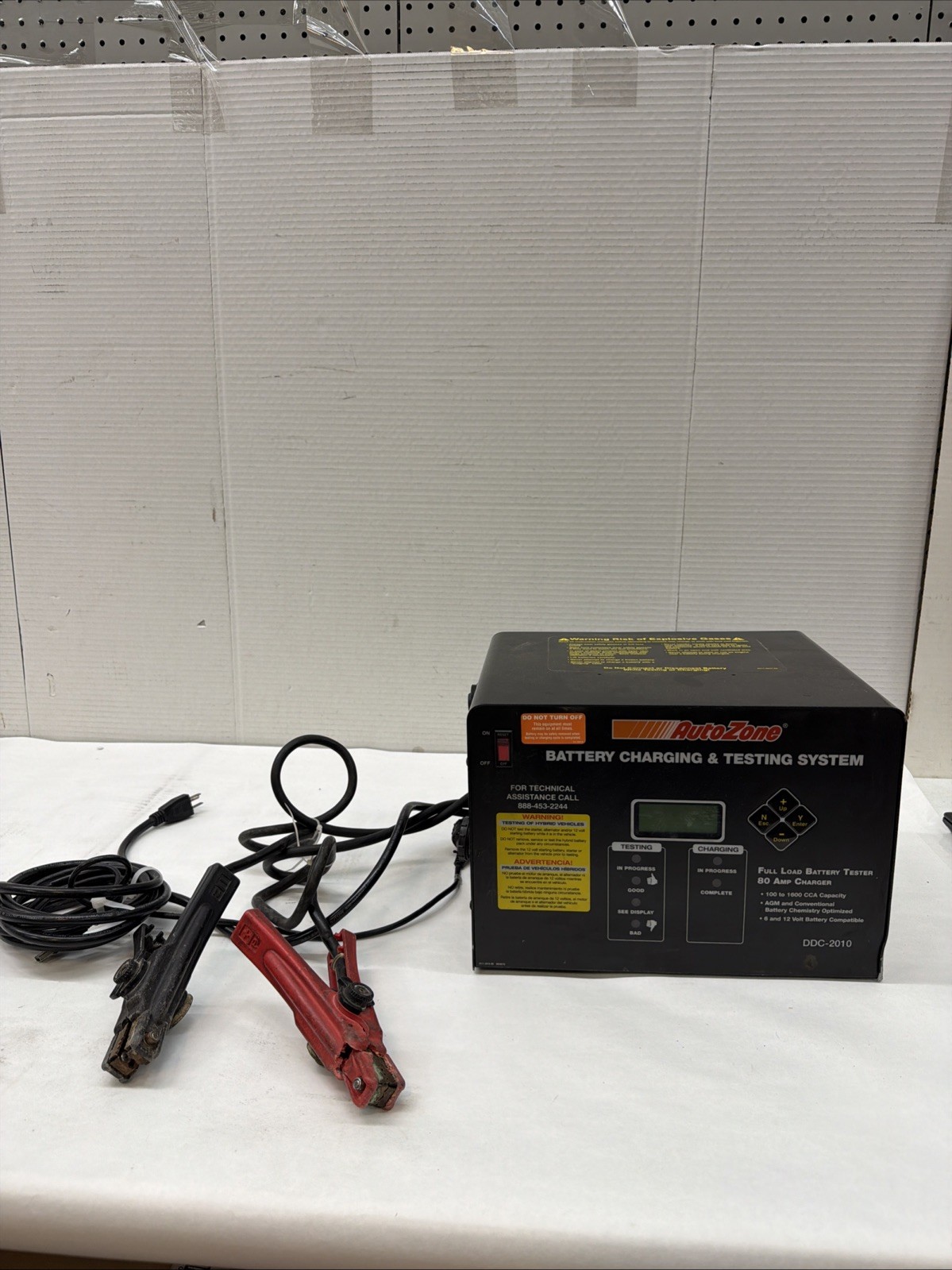 AUTOZONE DDC-2010 Battery And Testing System Used