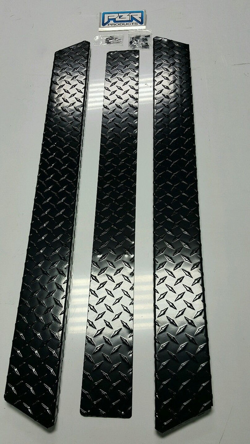 YAMAHA GOLF CART BLACK DIAMOND ROCKER G8 G14 G16 G22  Rocker panels and kick USA
