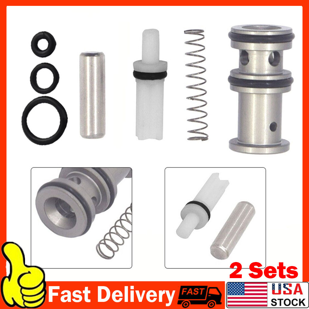2Sets Parts SP-P1 Plunger Valve Assembly for NR83A Framing Nailer O-Ring Plunger