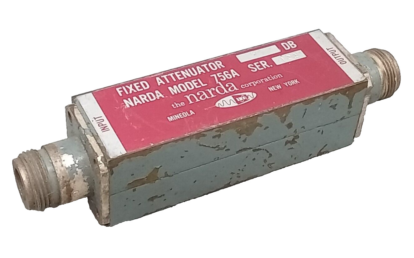 Narda 756A   Fixed Attenuator 5 DB