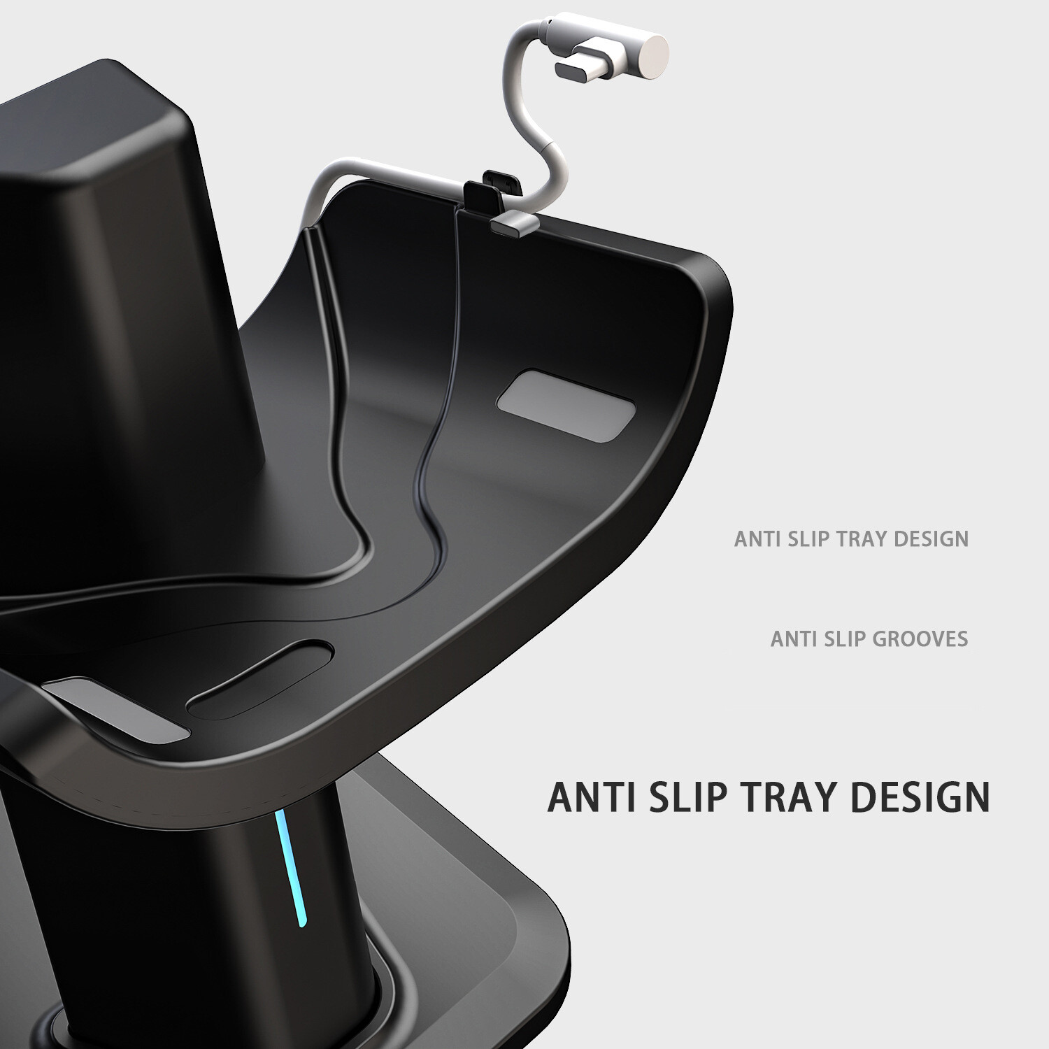 Display Stand for Quest 3 Headset Controllers Desk Base Charging Dock Holder