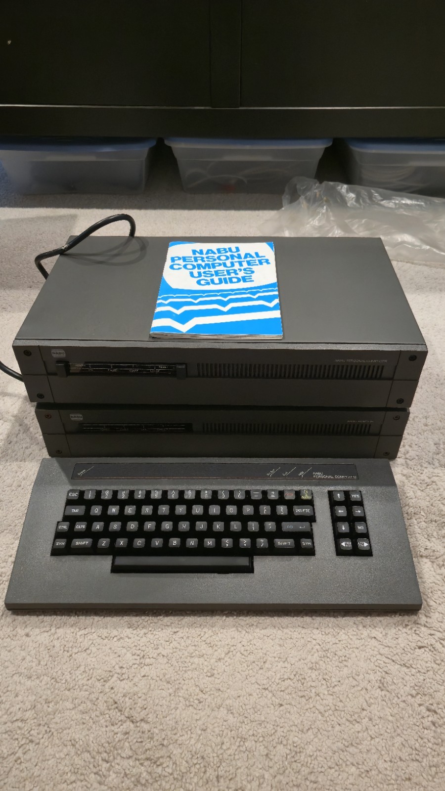 NABU Personal Computer in Complete in Box with Modem Tested and Working