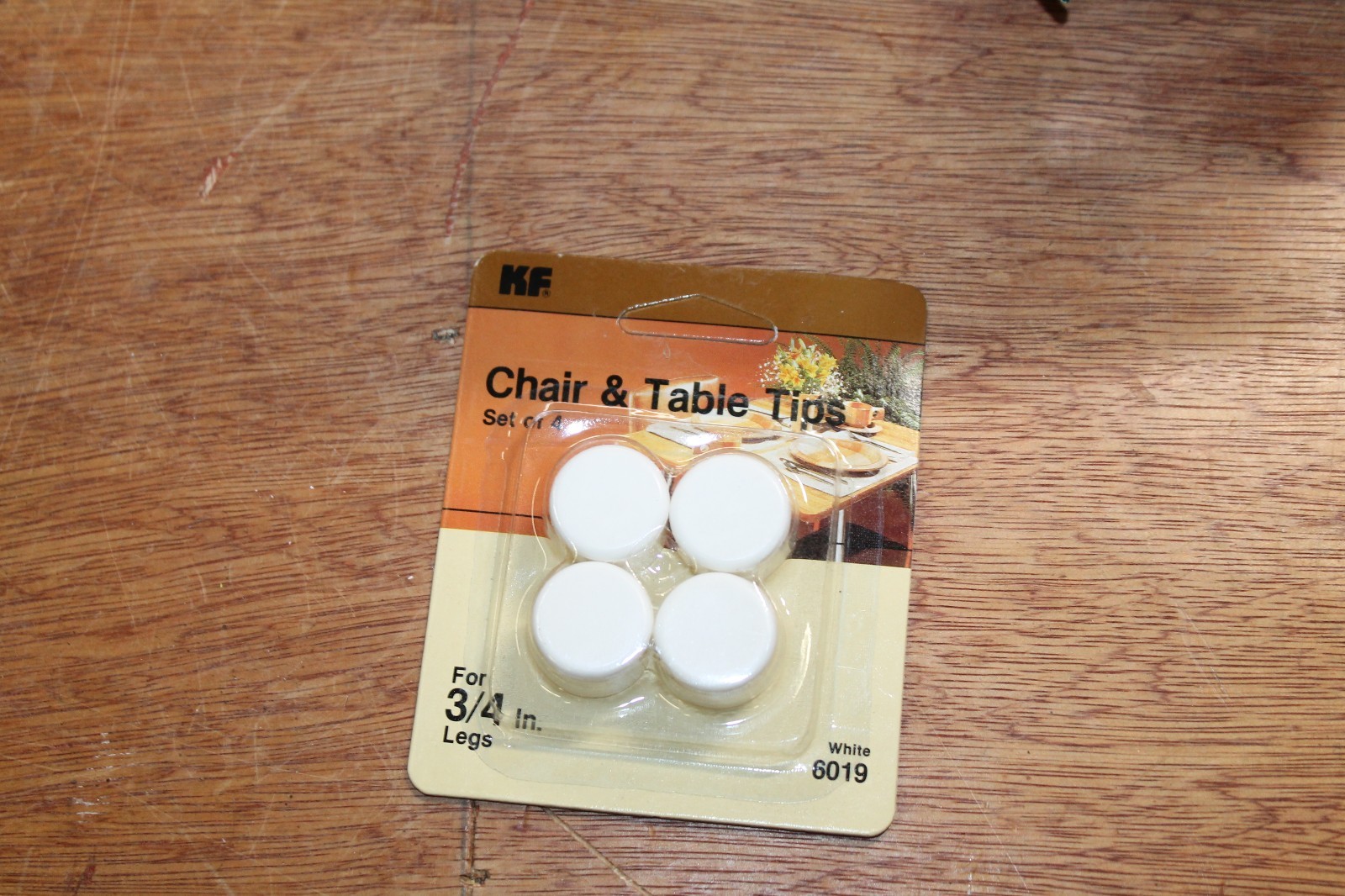 Bundle Of 23 Bnip Waxman KF #6019 Chairs Tables TIPS 3/4 Inch Legs White 4 Pack