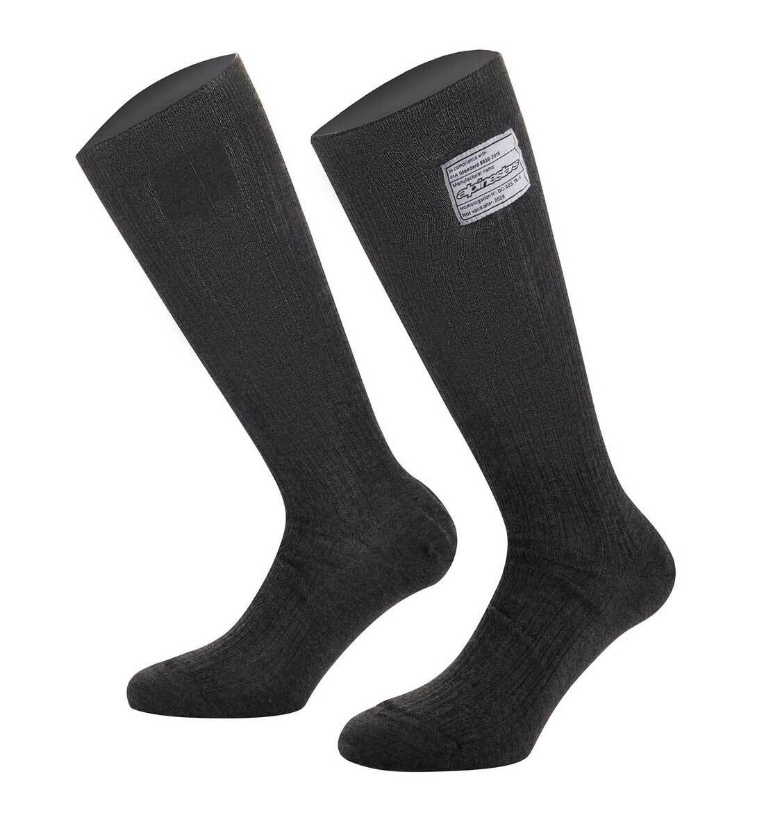 Alpinestars Race v4 Sock Nomex FIA8856-2018 Ideal for race/Rally Black or White