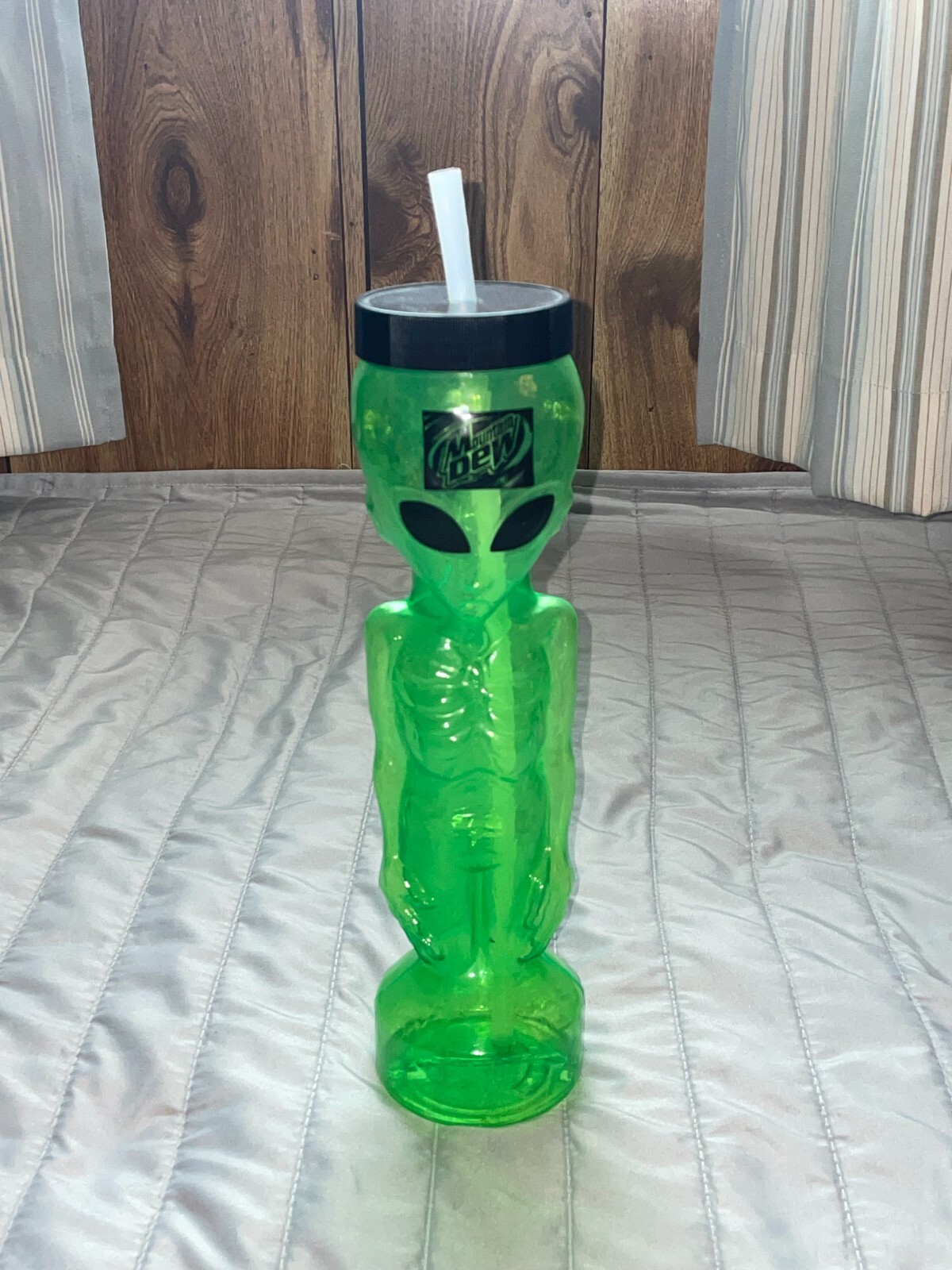 Vintage Alien Mountain Dew Drink Cup Tumbler